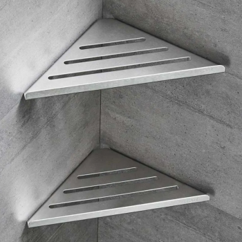 Paslanmaz Çelik Köşe Banyo Rafı