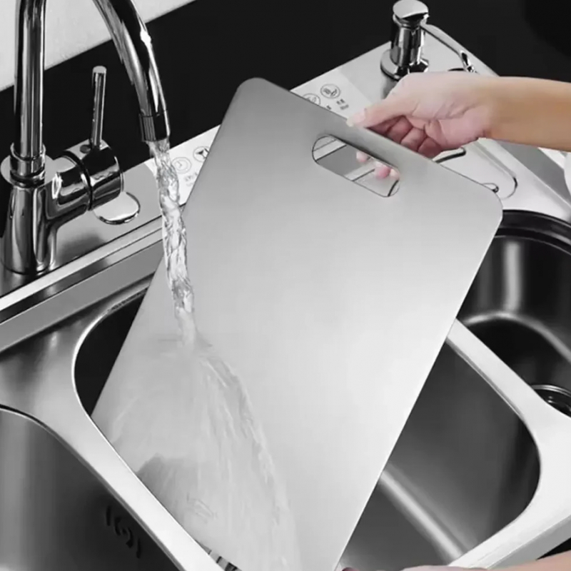 Paslanmaz Çelik Kesme Tahtası 