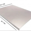 Paslanmaz Çelik 30x40 cm Tek Bükümlü Metal Tezgah Koruyucu Kesme Tahtası